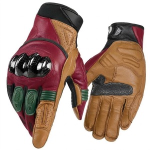 Retro Motorbike Leather <b>Gloves</b> Classic Racer Gear <b>Touchscreen</b> Biker <b>Gloves</b> USA Europe Trending Latest - Product Image 1