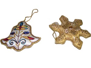 High Selling Christmas Ornaments Largest Quantity of Bell Shape Beautiful X-Mas <b>Tree</b> Decoration Purpose Handmade Hanging - Product Image 2