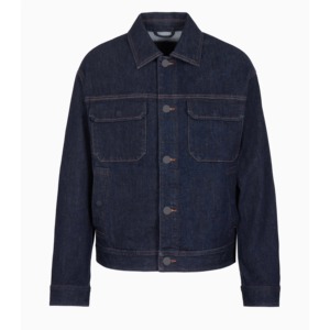 แจ็คเก็ตยีนส์ผู้ชายไซส์ใหญ่แบบสั่งทำพิเศษ สไตล์วินเทจ กลับด้านได้ กันลม ผ้าฝ้าย 100% เป็นมิตรกับสิ่งแวดล้อม ปักลาย ติดกระดุม แห้งเร็ว - Product Image 1