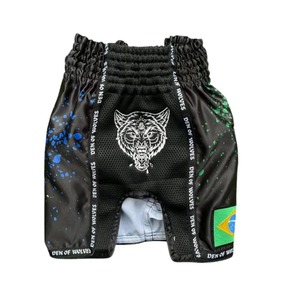 Shorts de Muay Thai de Alta Calidad al por Mayor de Fábrica, Lisos y Elásticos para Lucha, MMA, Kick Boxing - Product Image 5