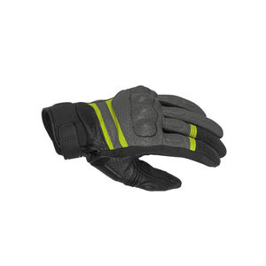 Gants de moto en cuir véritable à cinq doigts pour la course et les sports de plein air - Conception légère et coupe-vent de haute qualité - Product Image 4