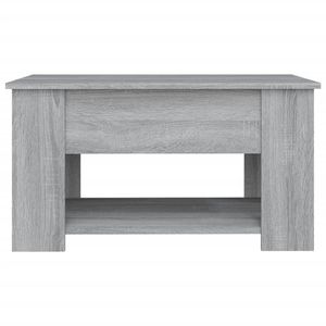 Tavolino in legno ingegnerizzato grigio Sonoma 31.1 "x 19.3" x 16.1 "dimensioni - Product Image 6