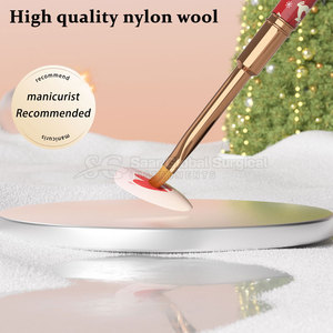 Juego de Pinceles Premium para Decoración de Uñas, con Vástago Rizado, Cerdas Finas de Nylon, para Pintura Detallada y Patrones Florales - Product Image 6