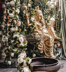 Statue de Ganesha avec balançoire pour entrée de mariage, OEM ODM disponible en Inde - Product Image 2