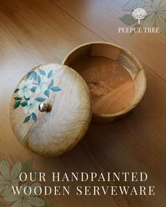 Boîte à roti en bois émaillé - Écologique, compatible lave-vaisselle, anti-humidité, idéale pour les cadeaux - Product Image 2