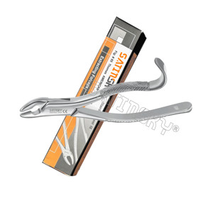 Forceps d'extraction dentaire de type américain Fig. Instruments dentaires allemands de qualité supérieure 10H, certifiés CE - Product Image 6