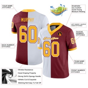 Maillots et shorts de football personnalisés, uniforme d'équipe nationale, respirant, léger, numéro du joueur, nom de l'équipe, logo du sponsor, vente en gros - Product Image 3