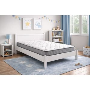 Colchón de Espuma de 6 Pulgadas con Funda Completa de Bambú, Opción de Cama Cómoda - Product Image 1