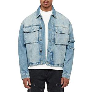 Chaqueta Varsity de Hombre, Personalizable con Logotipo, de Alta Calidad, Cierre de un Botón, Larga, 100% Algodón, Transpirable, Informal, con Diseño de Puntos, para Otoño - Product Image 3