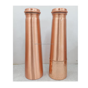 Botella de Agua Ecológica de Cobre Puro para la Salud Diaria y el Bienestar Natural, Apta para Agua Hirviendo, Unisex - Product Image 1