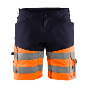 Top Quality High Visibility Security Cotton Material Reflective Safety Shorts Men <b>Working</b> Construction Worker Safety Shorts - Product Image 6