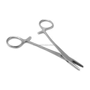 Soporte de aguja hgar de alta calidad, mandíbulas angostas dentadas, 7 en, negocios - Product Image 1