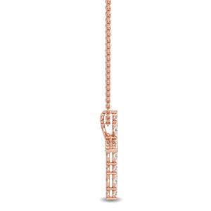 Pendentif en or jaune 18 carats avec diamant de laboratoire 0,23 CTW taille marquise, collier de joaillerie fine, charme élégant pour femme - Product Image 6