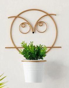 Maceta de Pared de Metal Galvanizado con Diseño Artístico de Gallo, Ecológica y Ligera para Paredes del Hogar - Product Image 5