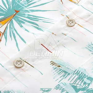 เสื้อชายหาดระบายอากาศได้ดีสำหรับผู้ชาย เนื้อผ้านุ่มสบาย เหมาะสำหรับวันที่อากาศร้อนแรง การเดินทางไปชายหาด และการเดินทางท่องเที่ยว - Product Image 4