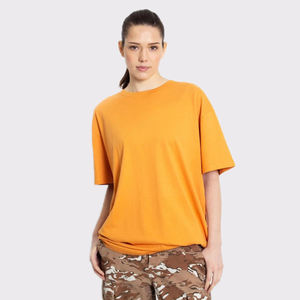 Servicio OEM, Camisetas Personalizadas para Mujer, Impresión de Alta Calidad, Venta al Por Mayor, Verano, 100% Algodón, Secado Rápido, Corte Ajustado, Ropa Urbana Estampada - Product Image 6