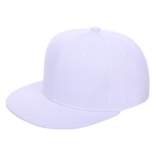 Casquette Calton Industry blanche unisexe en tissu Oxford respirant, à visière plate, imprimée, pour adulte, été - Product Image 3