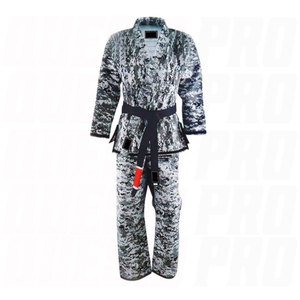 Uniforme de Artes Marciales con Patrón de Camuflaje, Lona Resistente, Traje de Karate para Entrenamiento, Costuras Reforzadas, Profesional para Dojo - Product Image 5