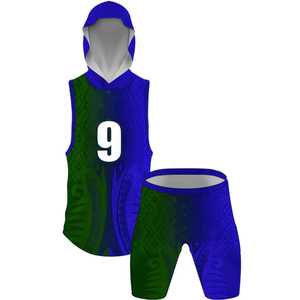 Uniformes de football américain 7V7 respirants d'été de haute qualité en gros, personnalisables avec nom et numéro d'équipe, séchage rapide, impression par sublimation intégrale - Product Image 1