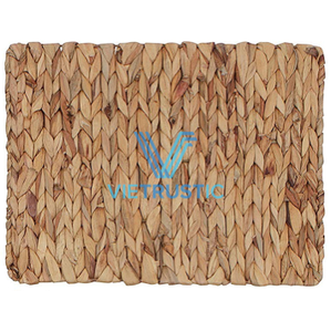 Best New Collection Water Hyacinth Wicker Coaster Round Table <b>Placemat</b> Eco Friendly Durable Table Setting Accessories - Product Image 1