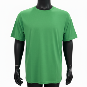 Camiseta de mezcla de algodón de alta calidad, camiseta personalizada para hombre, corte ajustado, cuello redondo, precio al por mayor, totalmente hecha a medida. - Product Image 2