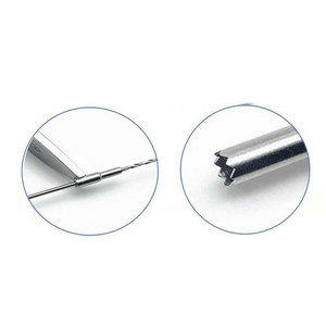 Orthopedic <b>Drill</b> Sleeve Pointed <b>Guide</b> Double Bone <b>Drill</b> Bits Surgical <b>Drill</b> Guider Stainless Steel/Titanium Manual Precision - Product Image 5