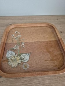 Luxury Wooden Tray Best Quality Top Selling Durable Eco Friendly Serving <b>Decorative</b> Home <b>Kitchen</b> Use Design Style - Product Image 5