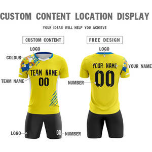 New Latest Breathable Sublimation Soccer Uniforms for <b>Men</b> Premium Quality Factory Rate OEM Custom - Product Image 5