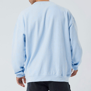 เสื้อสเวตเชิ้ตผู้ชาย ทรงปกติ ผ้าฝ้ายฟลีซ 100% พิมพ์ลายดิจิทัล 300 กรัม เป็นมิตรกับสิ่งแวดล้อม สไตล์สตรีทแวร์ - Product Image 2