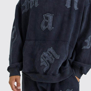 Sweat-shirt unisexe en molleton écologique pour perfectionnistes, avec logo imprimé en relief sur le devant, coupe ajustée, manches longues, streetwear d'hiver - Product Image 6