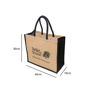 Bolso de Hombro de Yute Orgánico de Moda para Mujer, Bolso Bandolera Único con Cubierta, Cartera de Hombro OEM, Bolso de Moda Disponible - Product Image 2