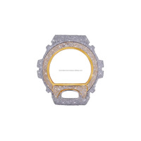 Glacier Drip zilver/zilverkleurige horlogekast Mod Kit GA03 Diver Octagon-vorm Urban Fashion Statement Upgrade-ontwerp voor uurwerken