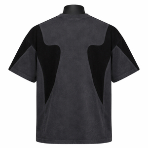 เสื้อยืดฤดูร้อนคุณภาพสูง แห้งเร็ว สำหรับผู้ใหญ่ ทรงโอเวอร์ไซส์ น้ำหนักเบา พร้อมโลโก้และสีตามสั่ง เสื้อยืดคอกลมผู้ชาย - Product Image 4