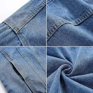 Chaqueta Vaquera Negra para Hombre, Muy Cómoda, de Lona de Alta Calidad, Tejido Fino, Precio al por Mayor - Product Image 2