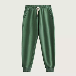 Mens Oversized Cotton <b>Fleece</b> <b>Jogger</b> Pants Wholesale Streetwear Brands Custom Logo Low MOQ Production - Product Image 4