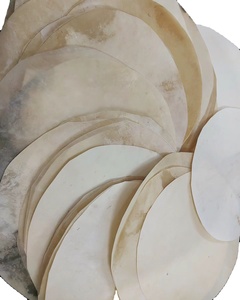 THISTLE ROSE ENTERPRISES 20" Natural Finish Goat Skin Vellum <b>Drum</b> Head Model TRE for Shamanic Frame <b>Drum</b> - Product Image 1