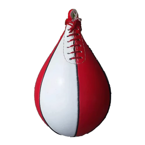 Pera de velocidad para boxeo de PU/cuero, saco de boxeo giratorio, pelota de velocidad para ejercicio y entrenamiento físico - Product Image 5