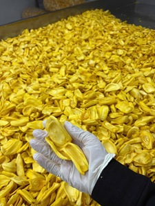 Chips de Jackfruit Biologiques Mûres 1kg Riches en Fibres Collation Sucrée Sans Culpabilité Séchées et Frites Sous Vide 50% Moins d'Huile Sans Huile de Palme - Product Image 4