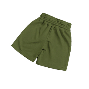 2026 Custom High Quality Vintage Digital Printing Solid Breathable Double <b>Layer</b> 100% Cotton Shorts for Men with Elastic Waist - Product Image 3