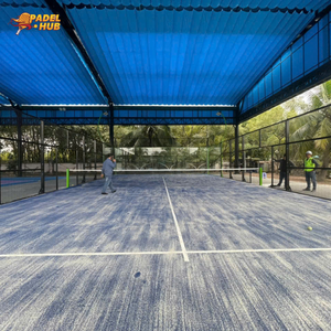 Pista de Pádel Exterior Resistente a la Intemperie, Estructura de Acero Anticorrosión, Vidrio Templado, Venta al por Mayor Global - Product Image 6