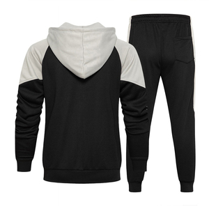 Nuevo Conjunto Deportivo de 2 Piezas para Hombre, Sudadera de Manga Corta, Traje Deportivo Informal, Chaqueta Deportiva Ligera con Cierre Completo FORTLEO IND - Product Image 1