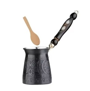 Tetera Turca de Estilo Minimalista, Acero Inoxidable y Asa Resistente al Calor, Diseño Único y Atractivo, Teteras de Café Turcas Novedosas - Product Image 3