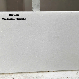 Losas de Mármol Blanco Puro de Vietnam, Precio de Fábrica, Baldosas de Piedra Natural para Pisos, Decoración de Paredes Interiores, Piedra Blanca de Alto Brillo - Product Image 1