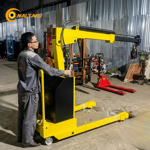 Mini-grue électrique hydraulique ultra-compacte de 200 kg et 2,2 m pour l'entretien des équipements, garantie 12 mois - Product Image 5