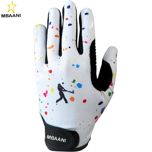 ถุงมือตีเบสบอลสำหรับเด็กและผู้ใหญ่ชายหญิง - ถุงมือตีซอฟต์บอลแบบมีแผ่นรองพร้อมซิลิโคนกันลื่นที่ฝ่ามือ ระบายอากาศได้ดี - Product Image 3