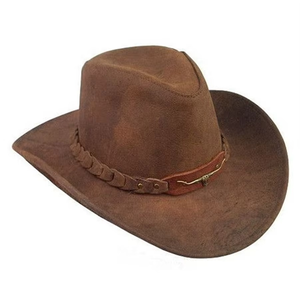 <b>Cowboy</b> Suede Leather Hats <b>Top</b> Trending High Quality Best Selling Unique Style Fashion Hats With Customization Wholesale - Product Image 1