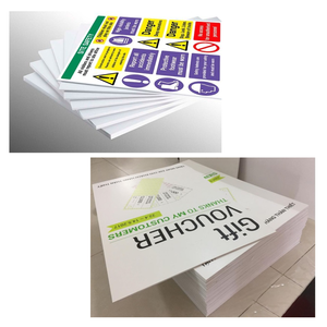 PIMA 5mm Thick White WPC PVC Foam Board Sheet 0.6 G/cm3 Density UV/Fire Resistant 2440x1220mm Size Advertising Boards - Product Image 2