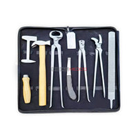 Kit de Herramientas Quirúrgicas Veterinarias Profesionales Reutilizables de Alta Resistencia para el Cuidado de Caballos, Alicates para Pezuñas, Pinza para Pezuñas, Acero Duradero