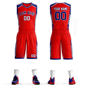 Sublimated Basketball Uniforms Team Wear Set With Customizable Designs Comfortable Jersey for Basketball Players <b>cheap</b> price - Product Image 4