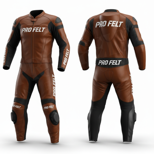 Combinaison de moto en cuir sur mesure de haute qualité avec logo personnalisé, équipement de protection, armure CE, combinaison de moto imperméable - Product Image 3